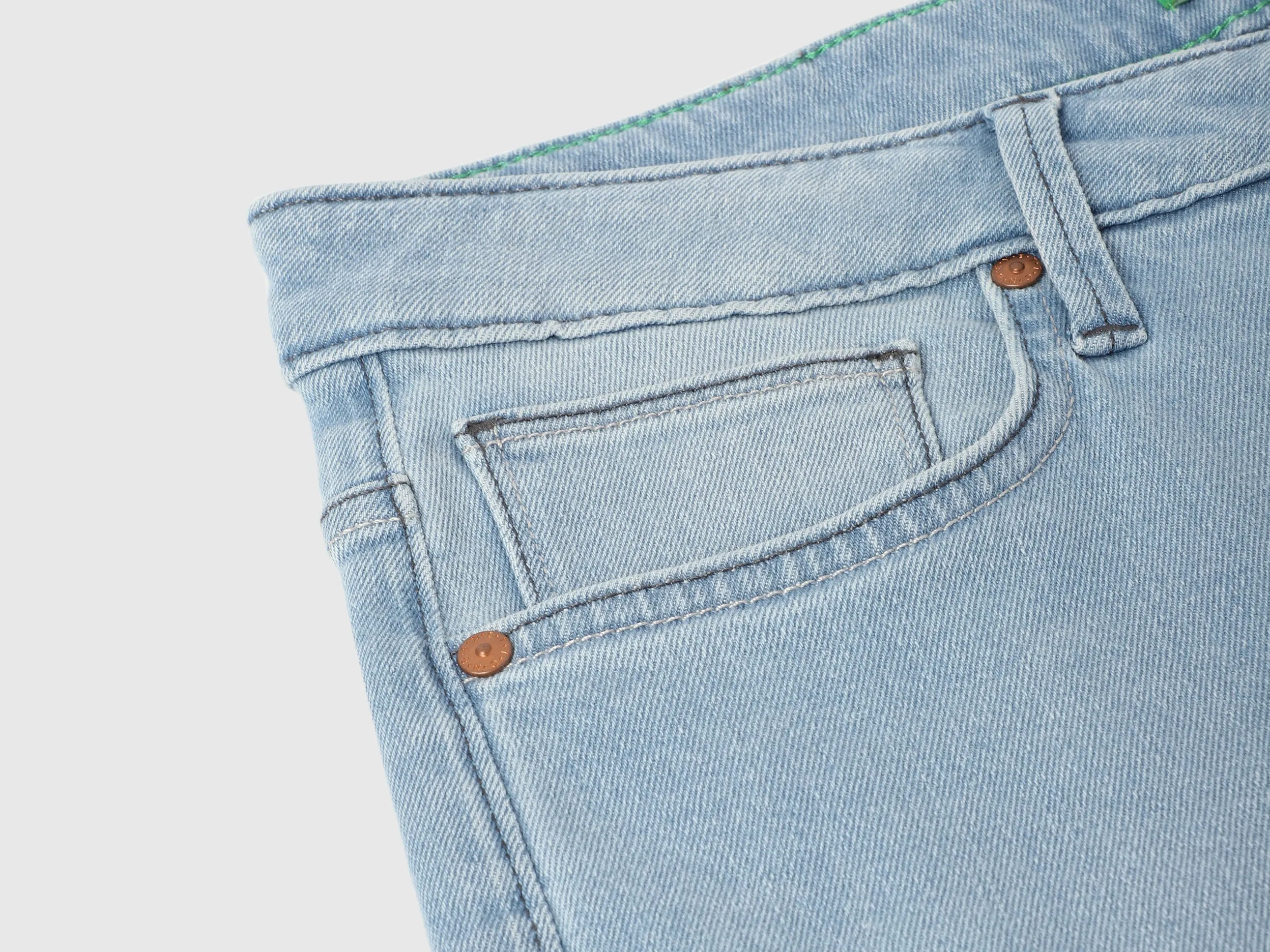 Solid Low Crotch Fit Jeans