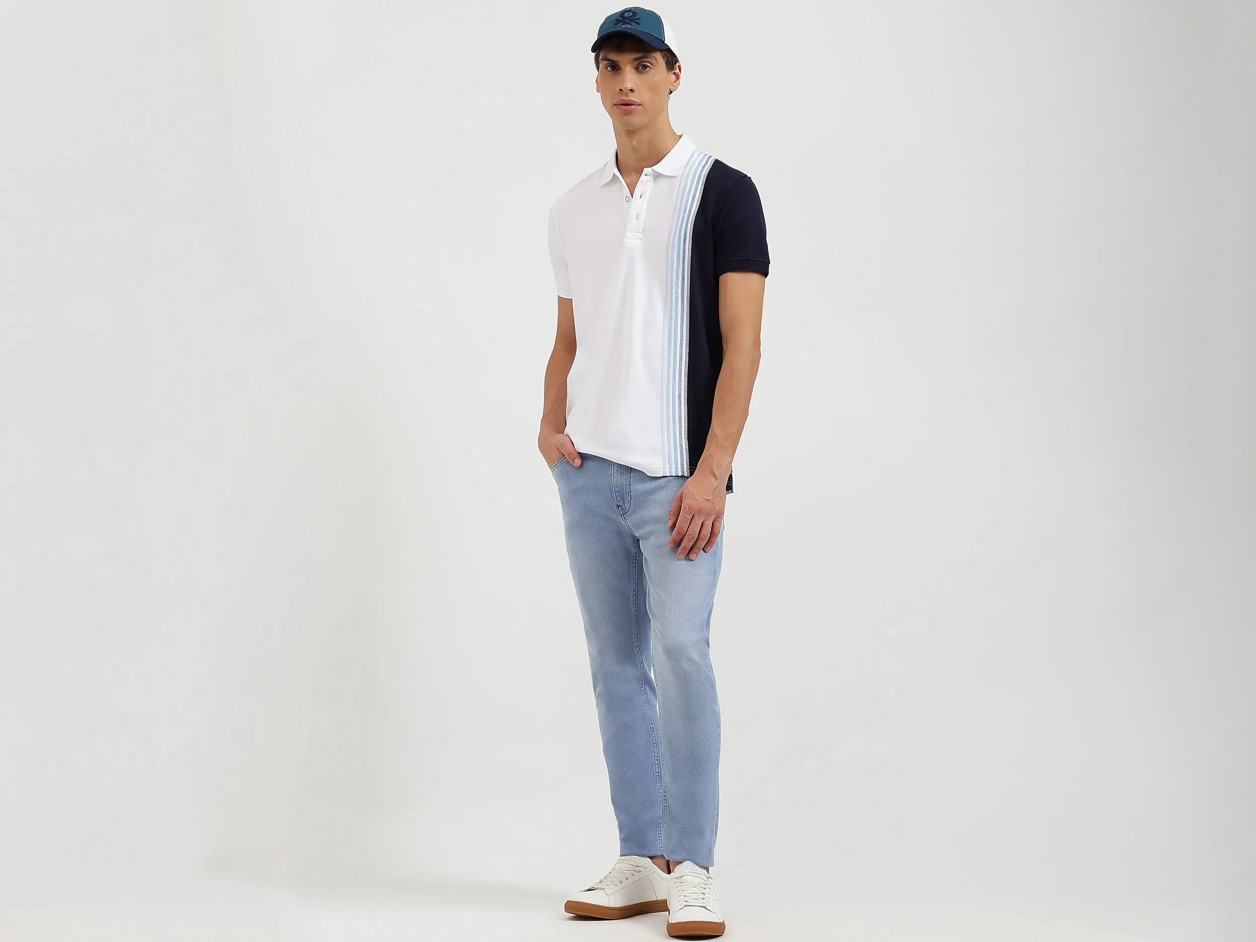 Solid Low Crotch Fit Jeans