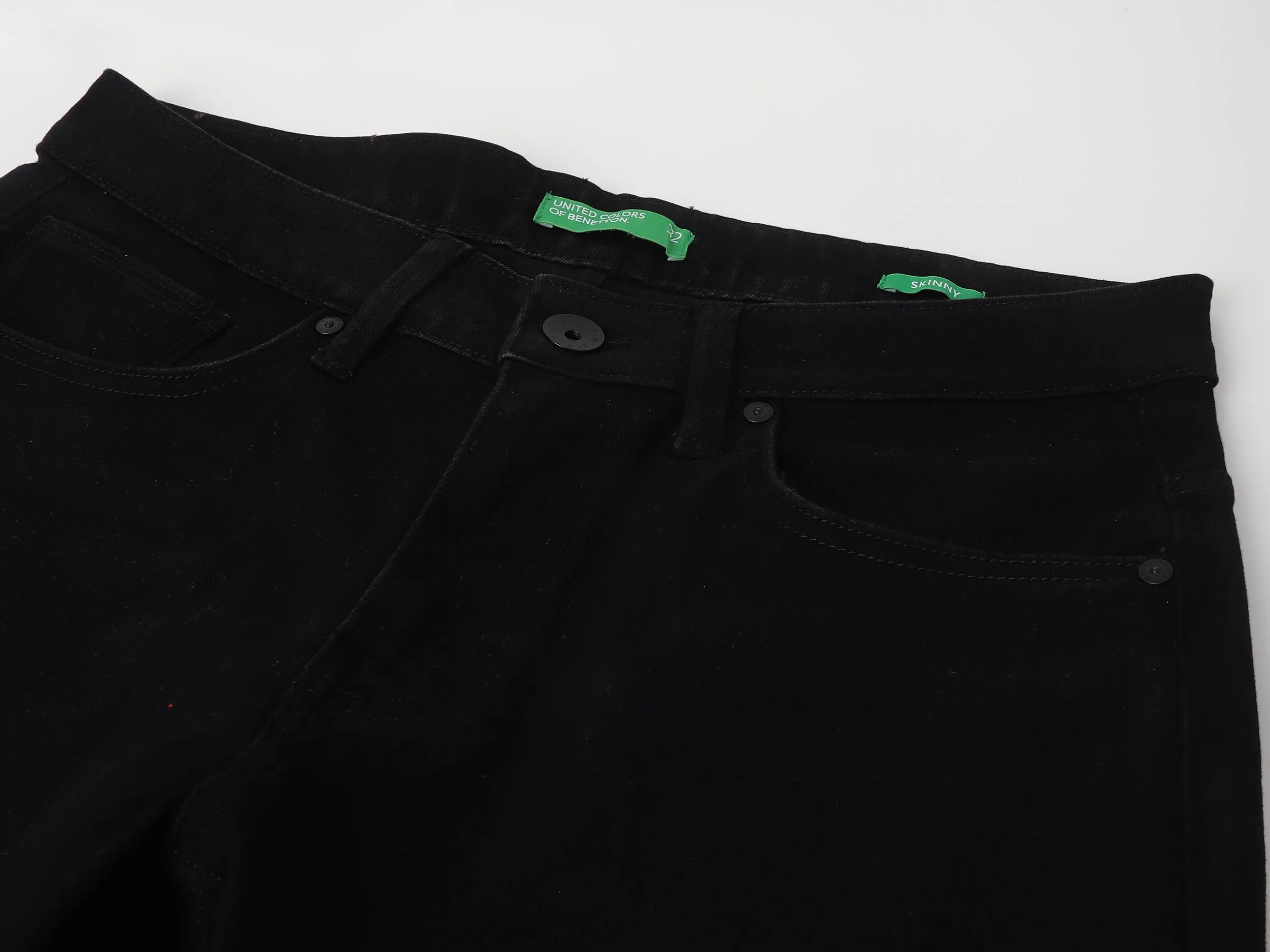 Solid Pattern Skinny Fit Jeans