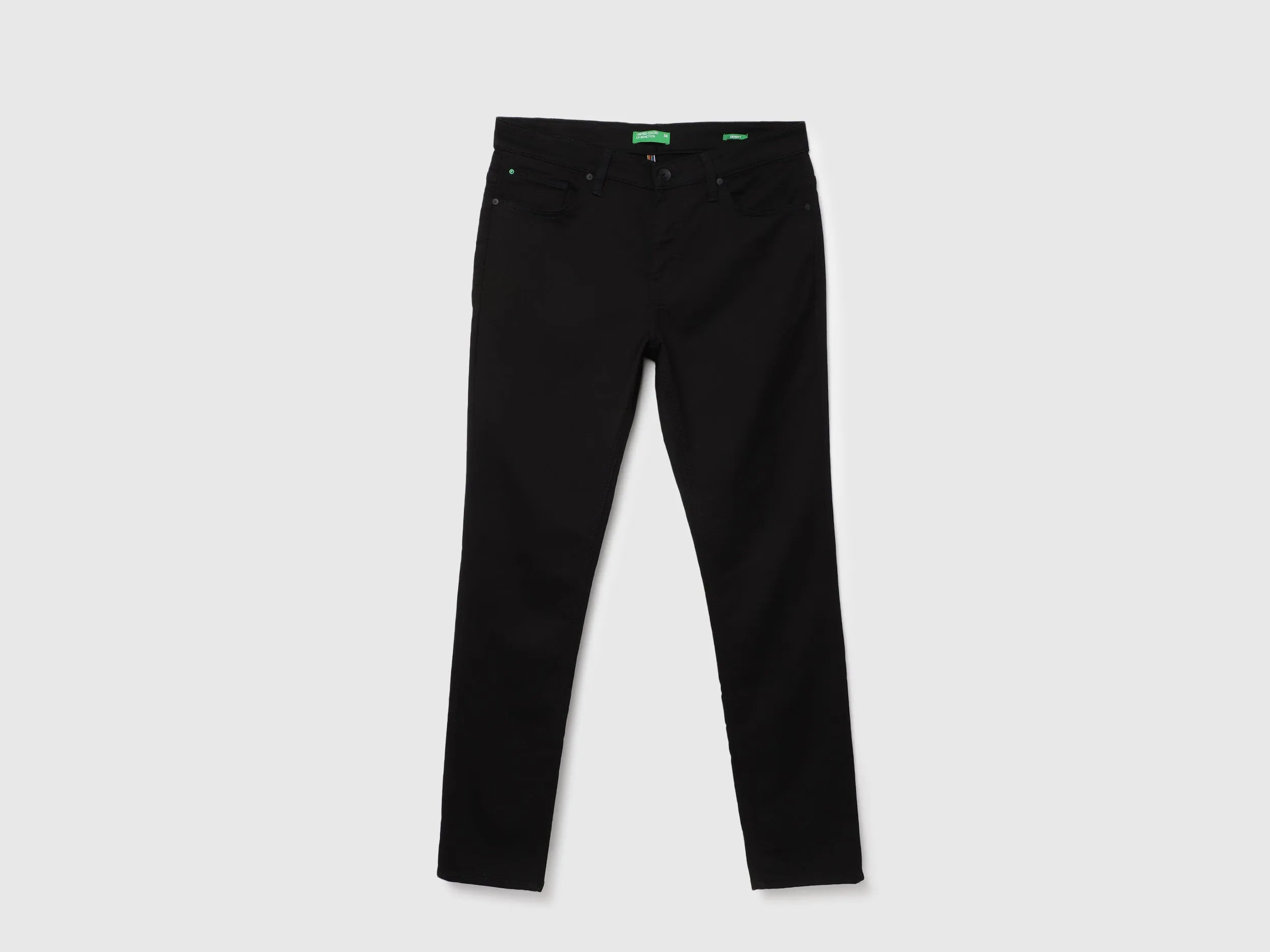 Solid Pattern Skinny Fit Jeans