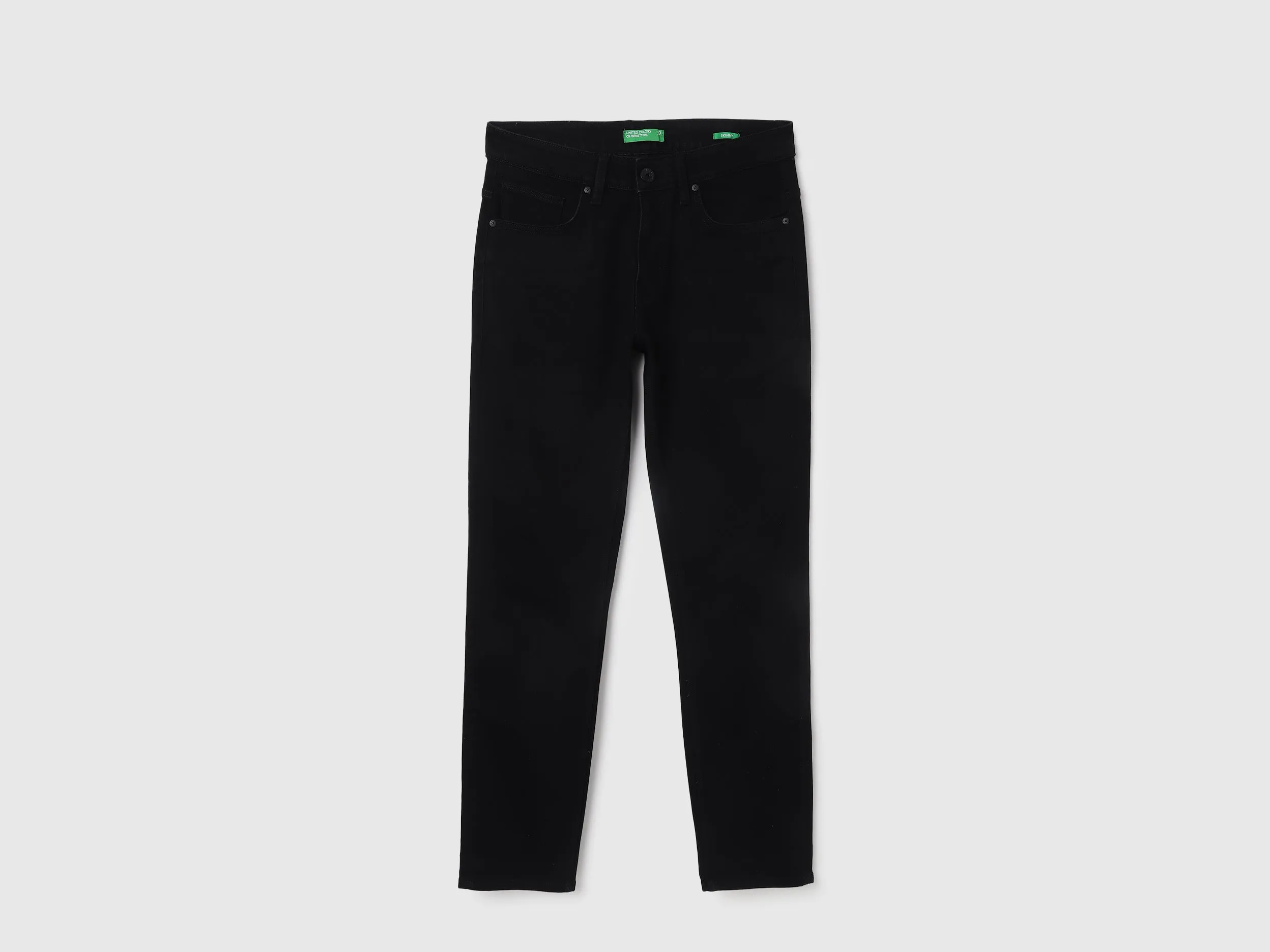 Solid Pattern Skinny Fit Jeans
