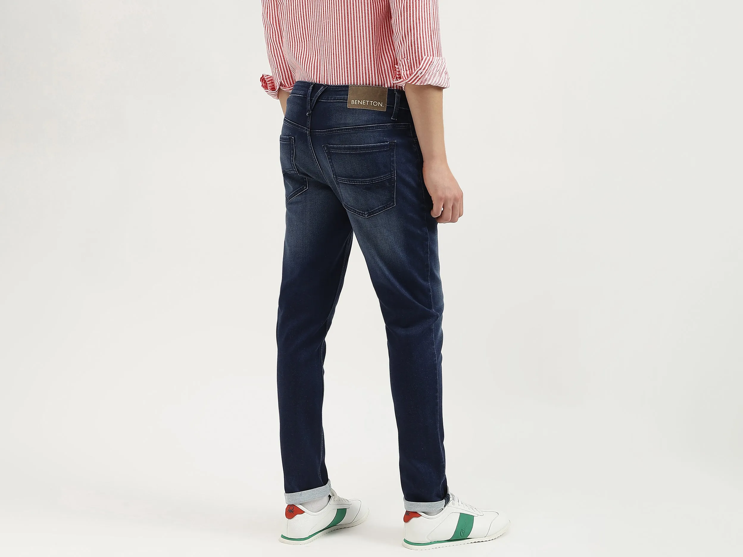 Solid Slim Fit Jeans