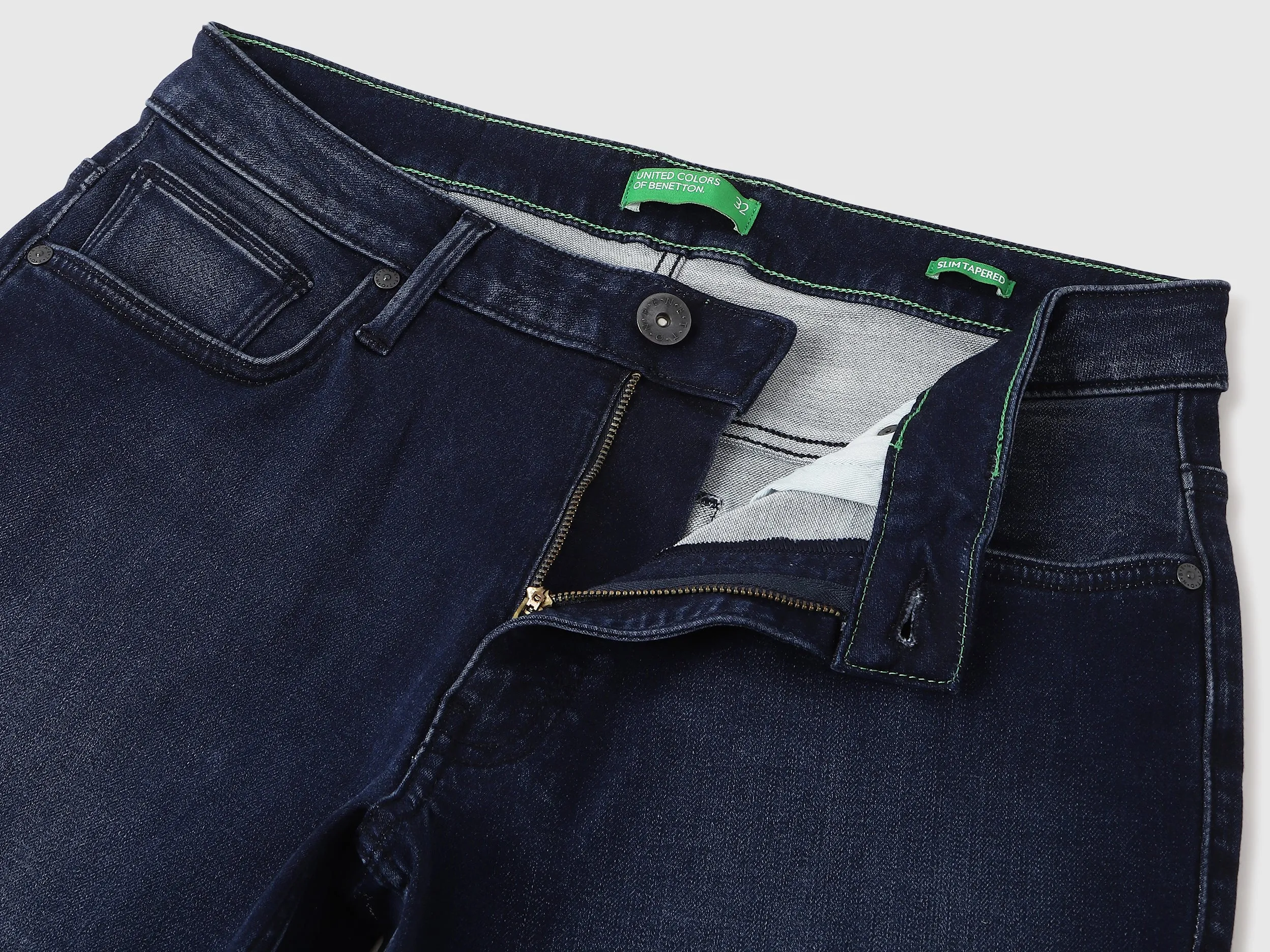 Solid Slim Fit Jeans