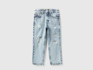 Solid Straight Fit Jeans