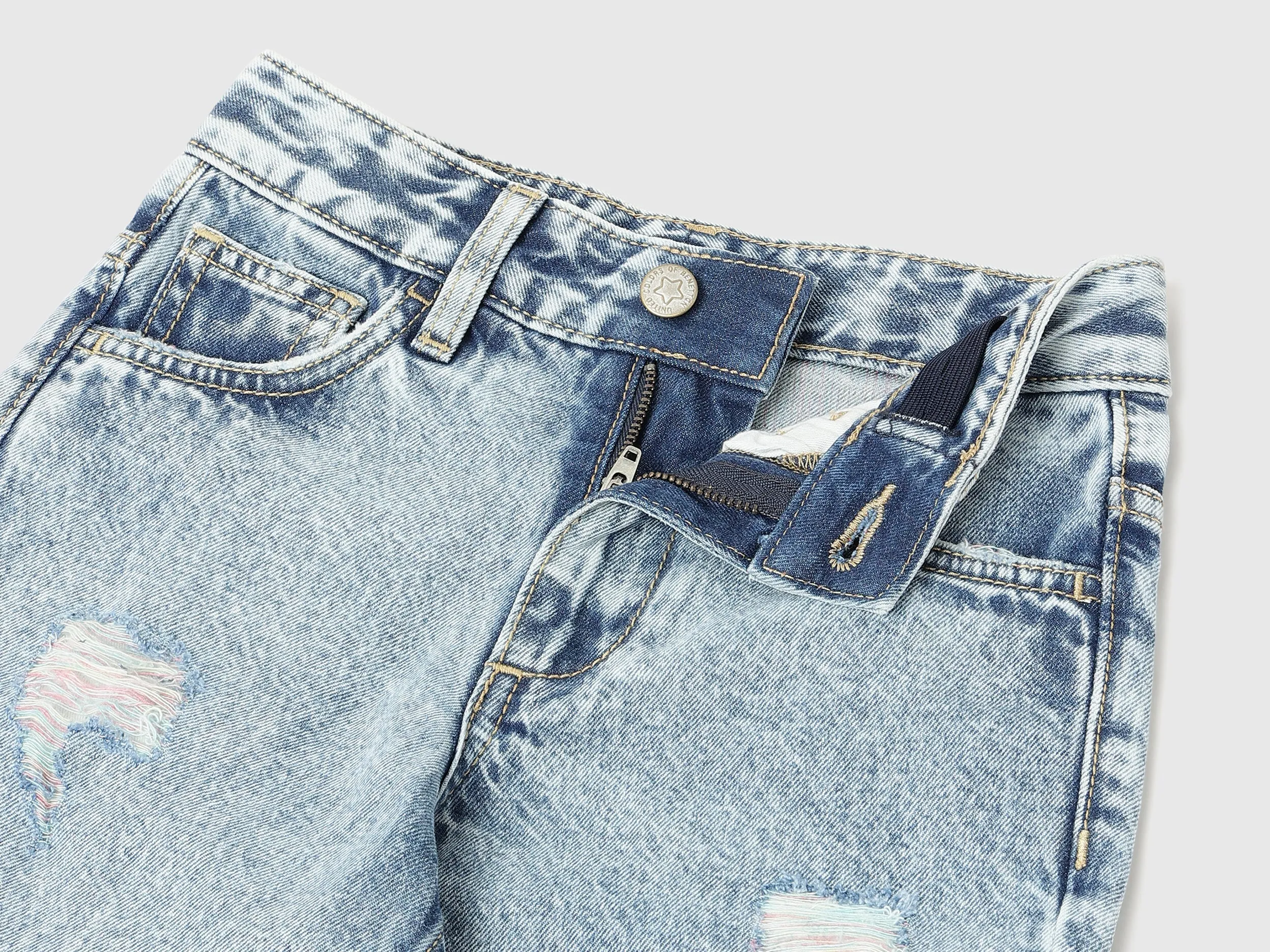 Solid Straight Fit Jeans