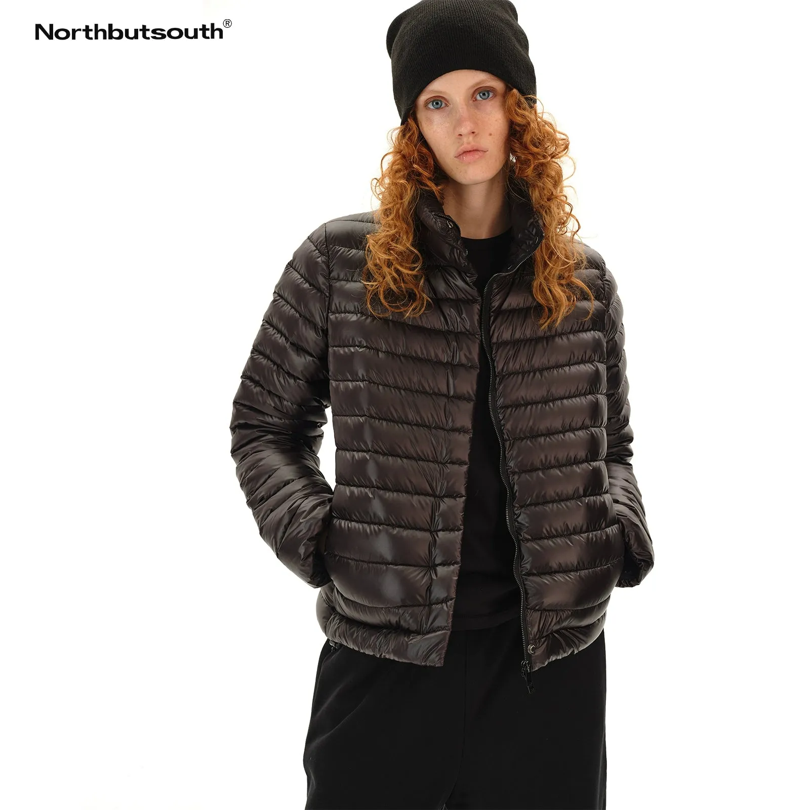 Stand Collar Quilted Down Jacket