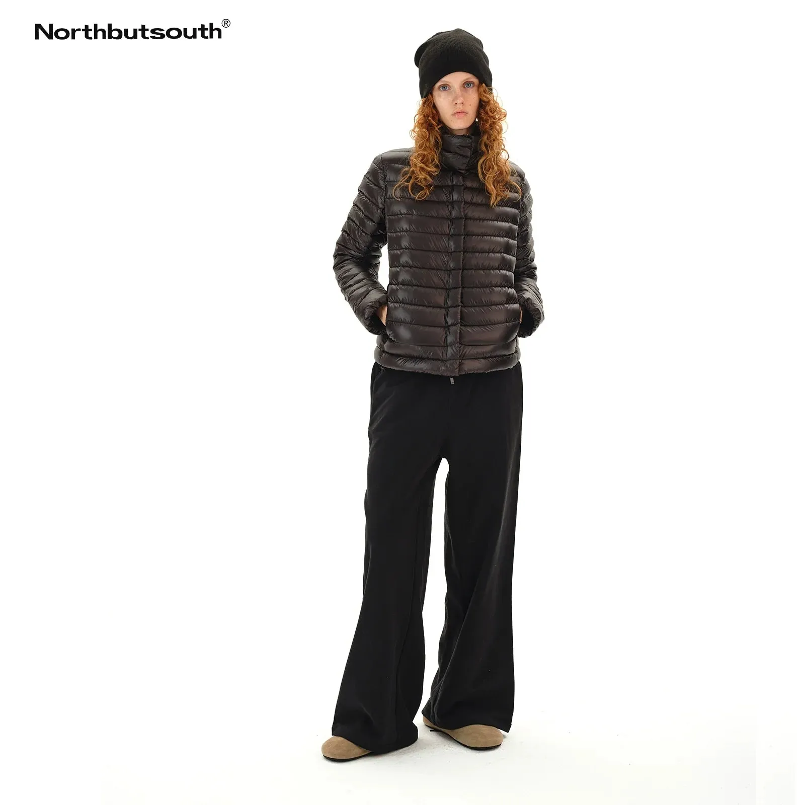 Stand Collar Quilted Down Jacket