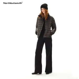Stand Collar Quilted Down Jacket