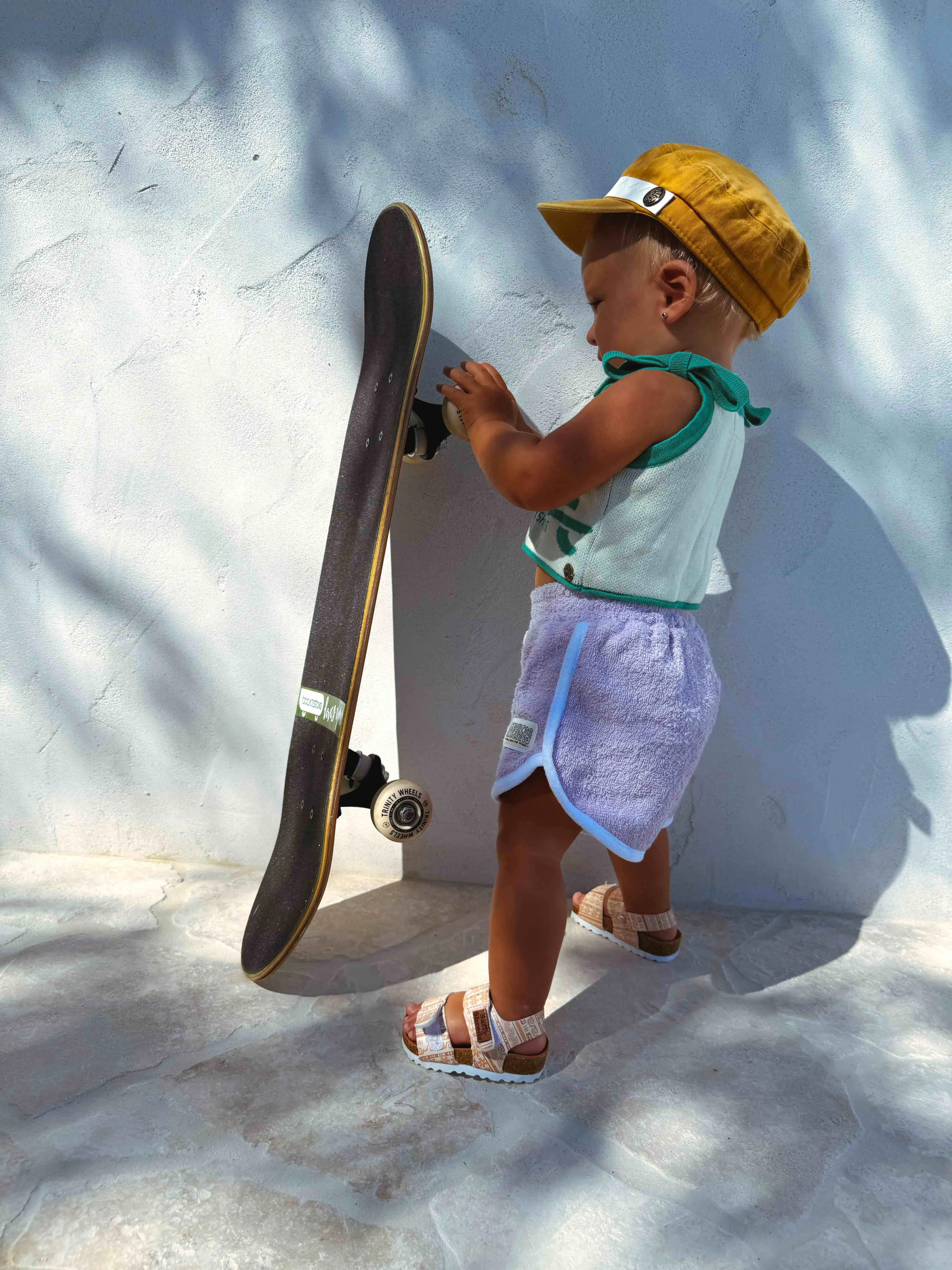Stoked knit summer tye crop - Girls