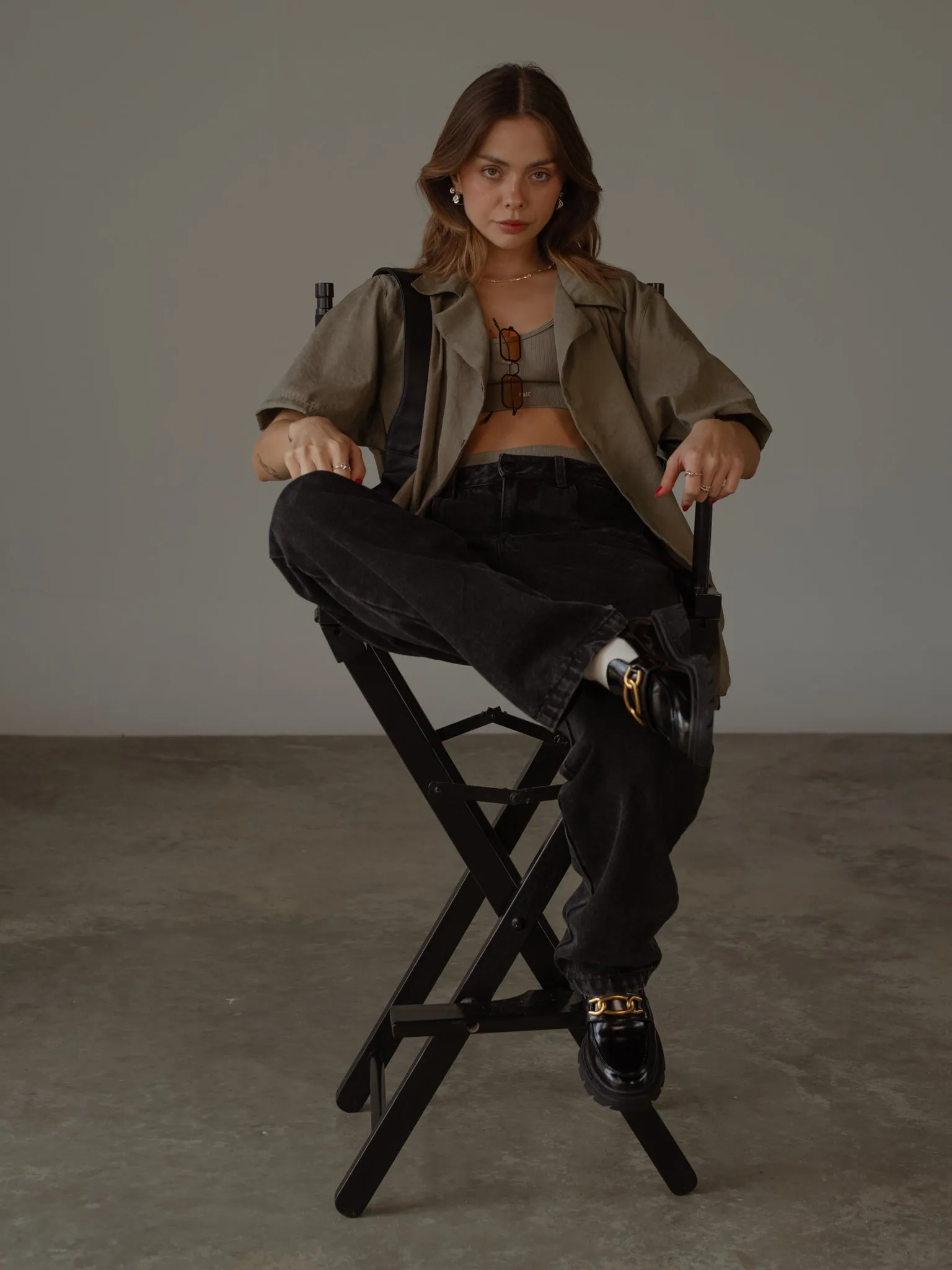 STRAIGHT REGULAR JEAN  - DEEP BLACK