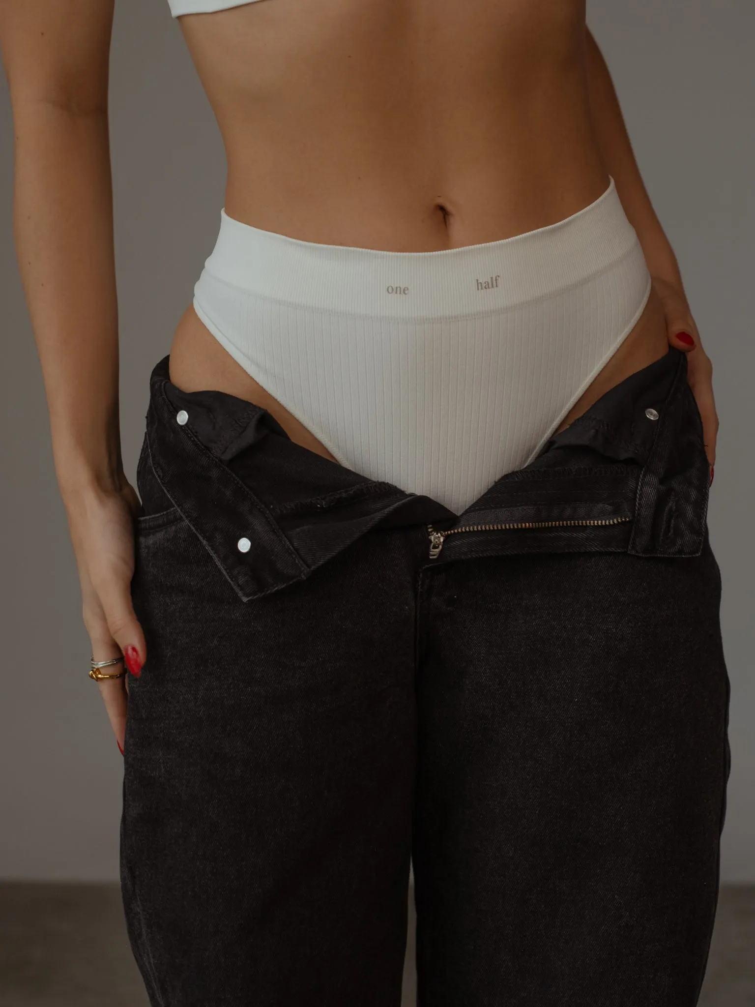 STRAIGHT REGULAR JEAN  - DEEP BLACK