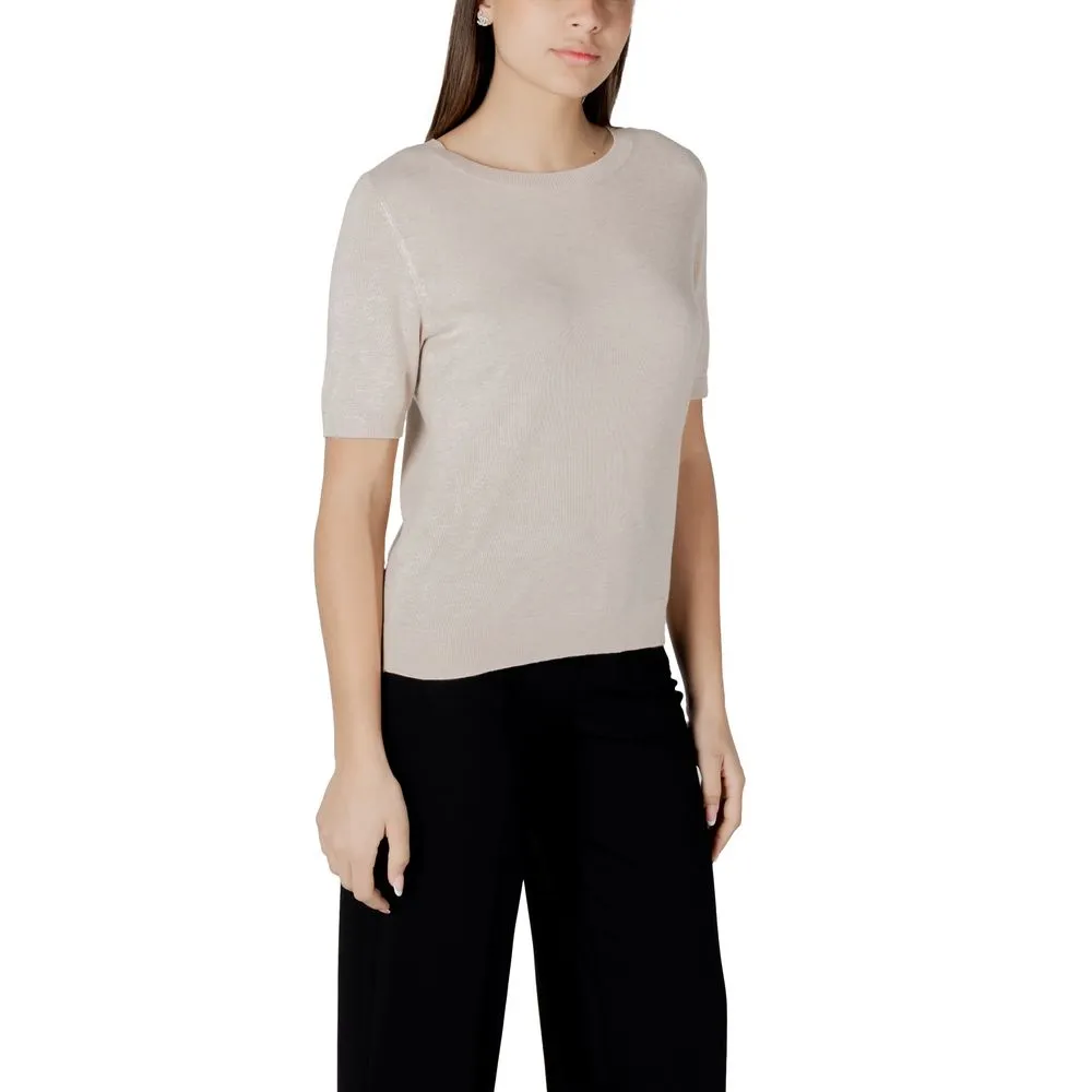 Street One Beige Viscose Tops & T-Shirt