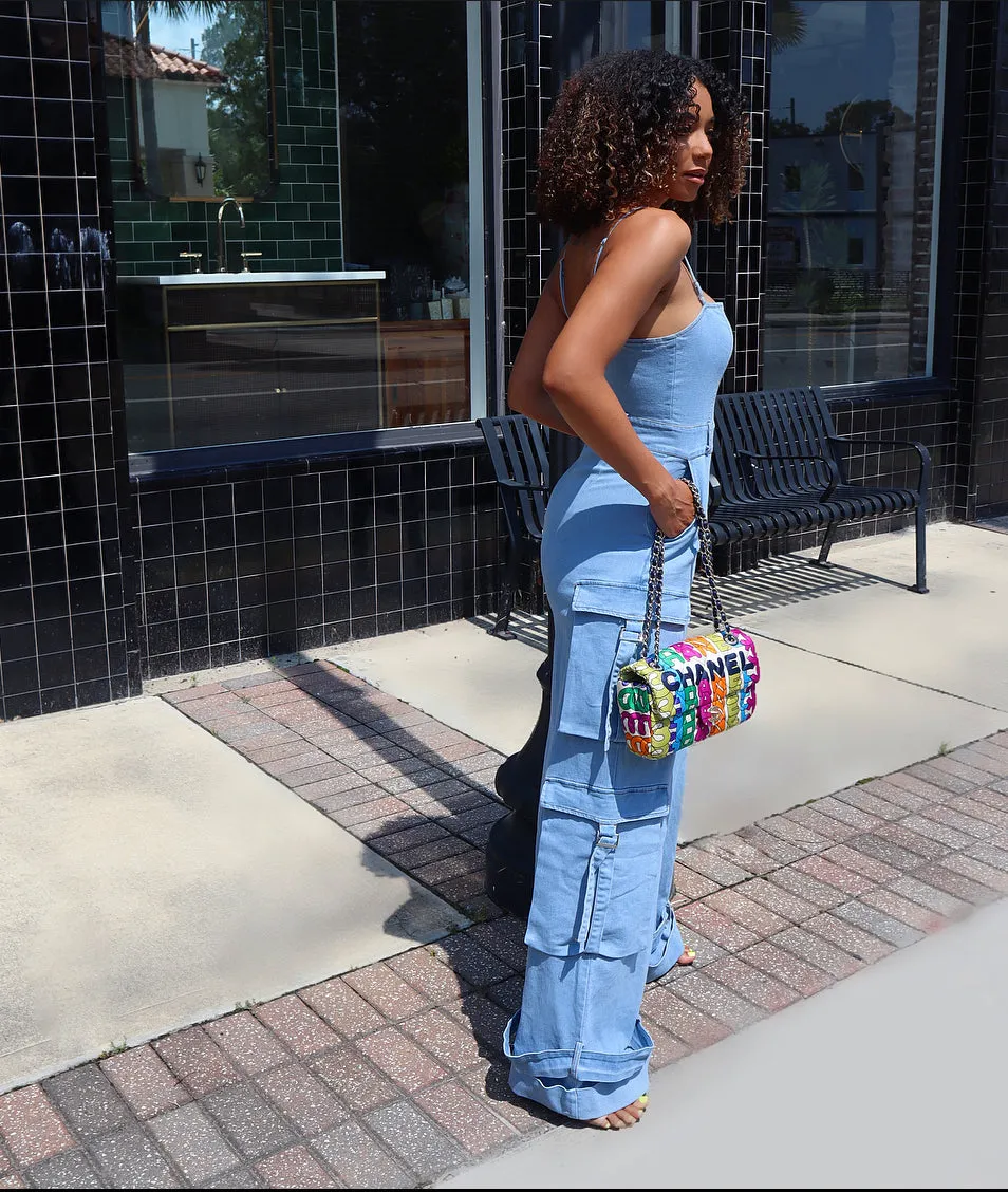 That Cargo Jumpsuit (SAND WASH) RESTOCKED