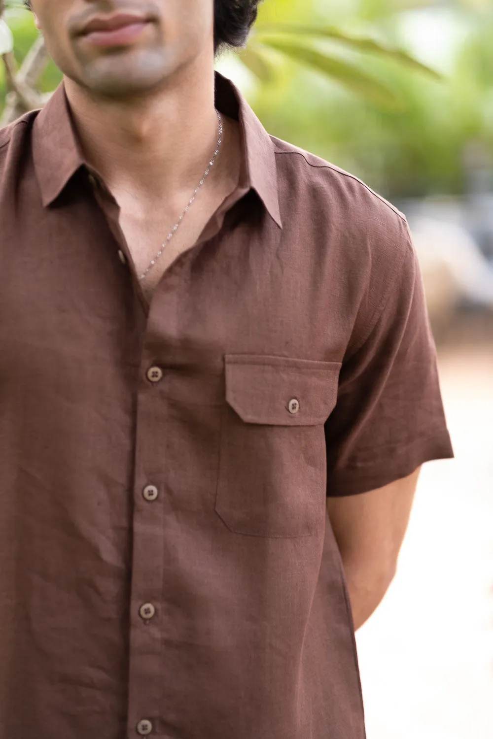 The Linen Shirt | Short Sleeve