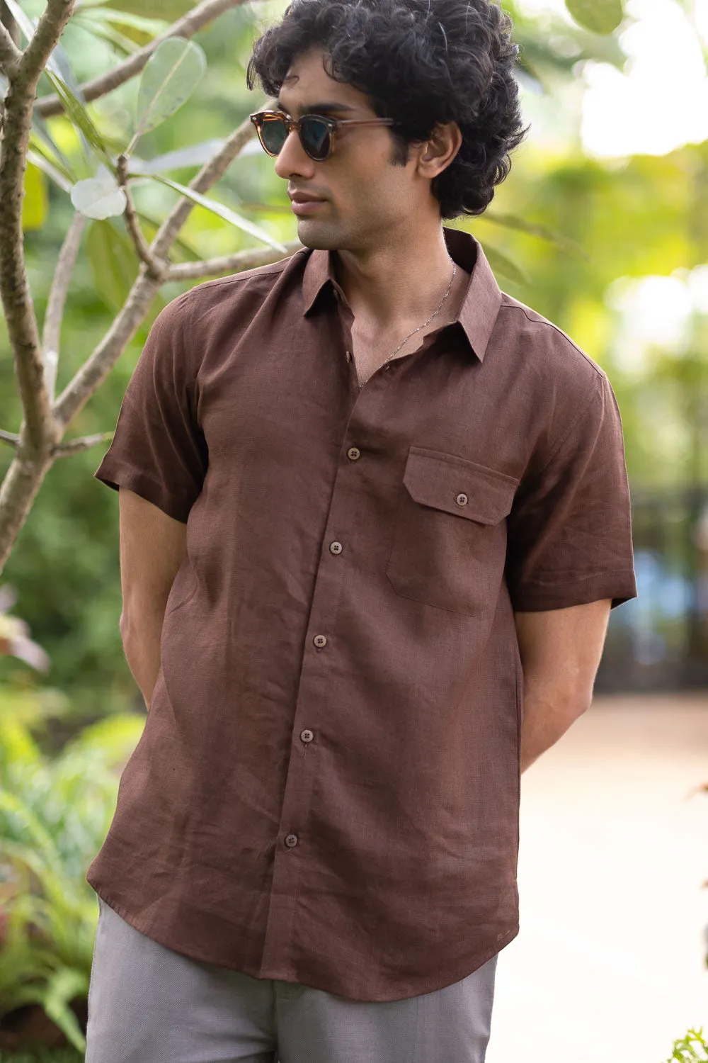 The Linen Shirt | Short Sleeve