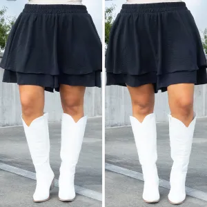 The Perfect Harmony Skort, Black