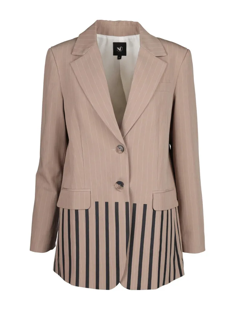 Theo Pinstripe Blazer