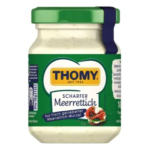 Thomy Scharfer Meerrettich ( Spicy Horseradish ) in Jar - 145 g