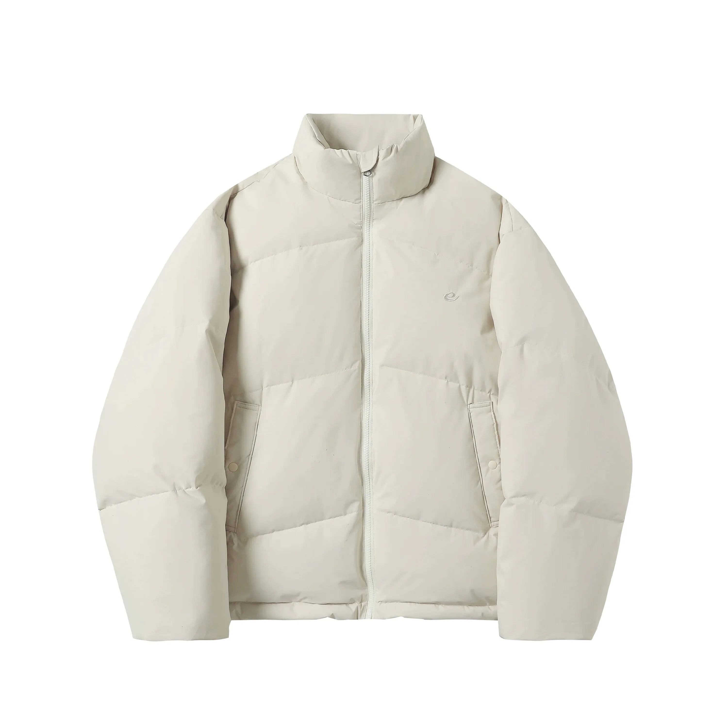Three-Color Duck Down Winter Jacket