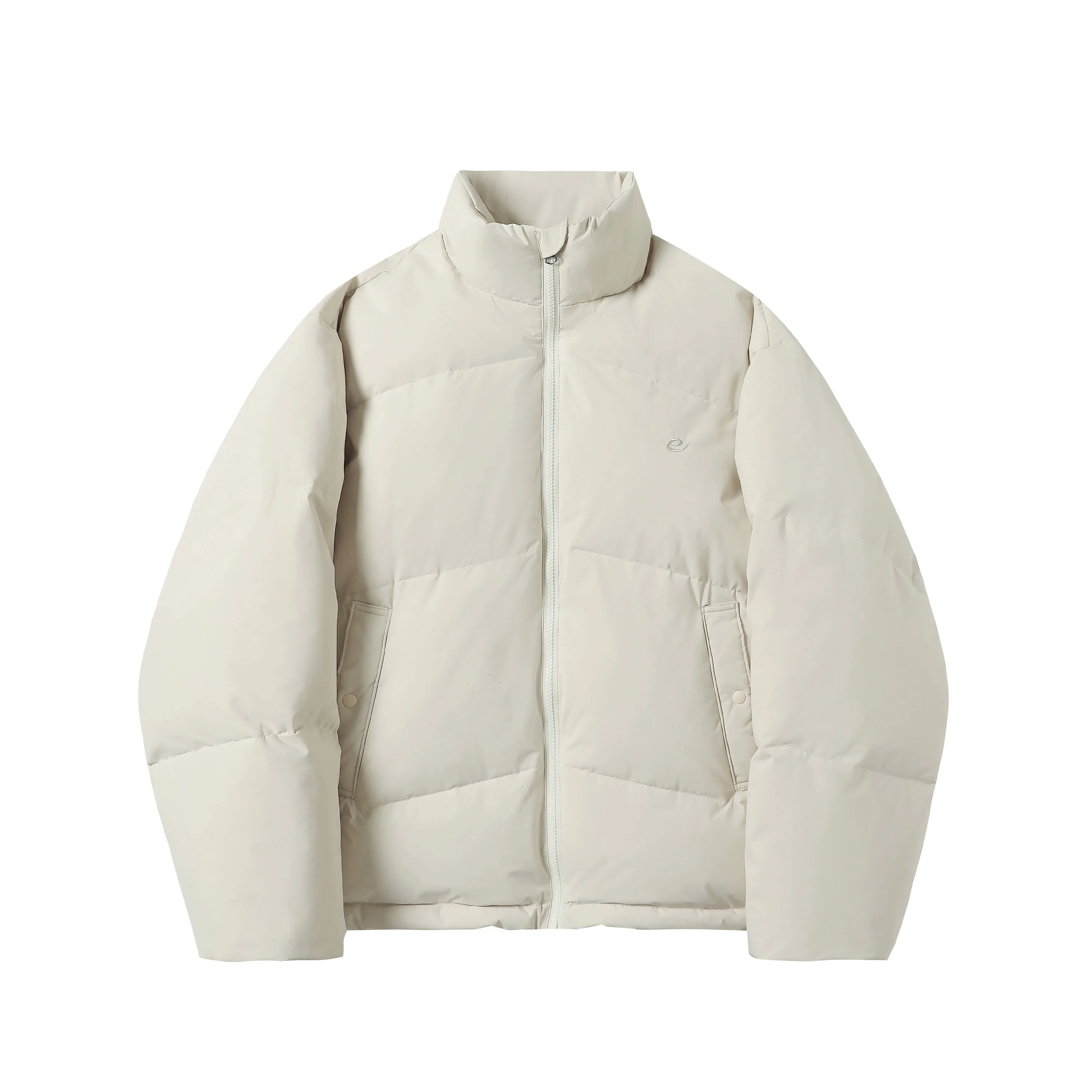 Three-Color Duck Down Winter Jacket