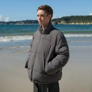Three-Color Duck Down Winter Jacket