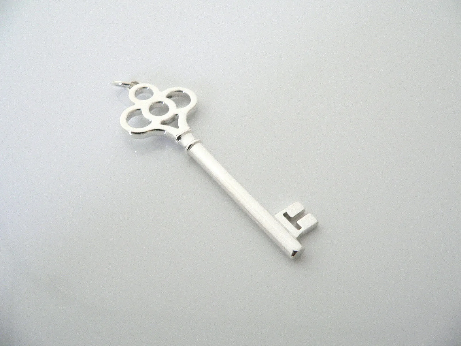 Tiffany & Co Crown Key Pendant Large Charm 4 Necklace Bracelet Love Gift T Co