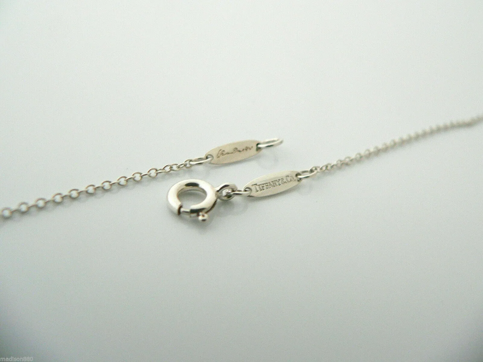 Tiffany & Co Starfish Necklace Large Chain Silver Rare Pouch Gift Ocean Sea Love