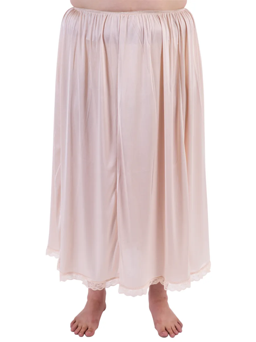 Tricot Mid Calf Slip - Beige