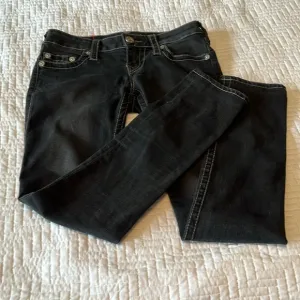 True Religion Skinny Jeans, Black, Size 25