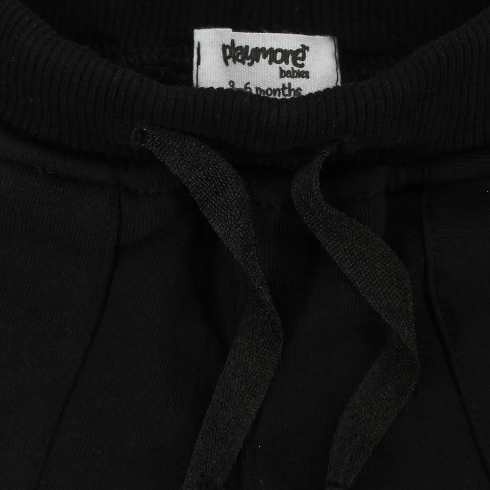 Unisex Black Comfy Shorts