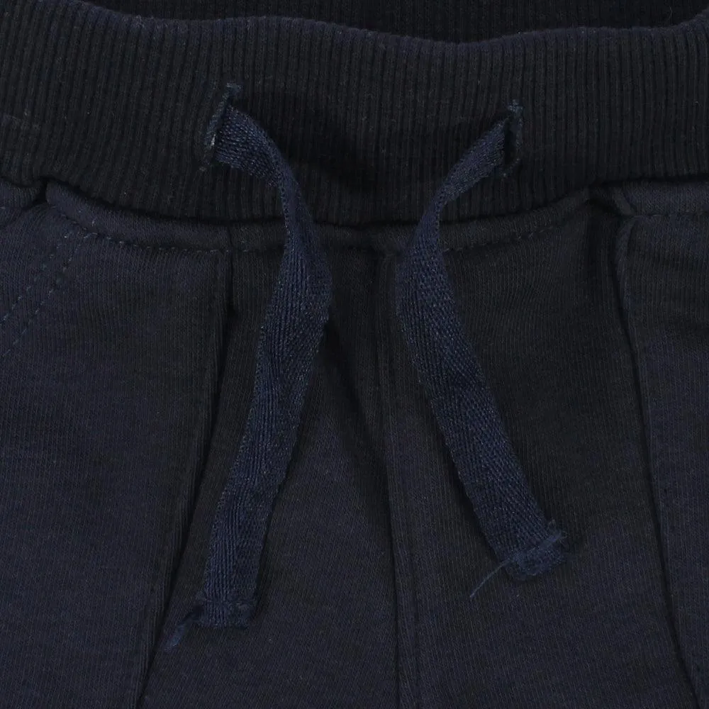 Unisex Navy Comfy Shorts
