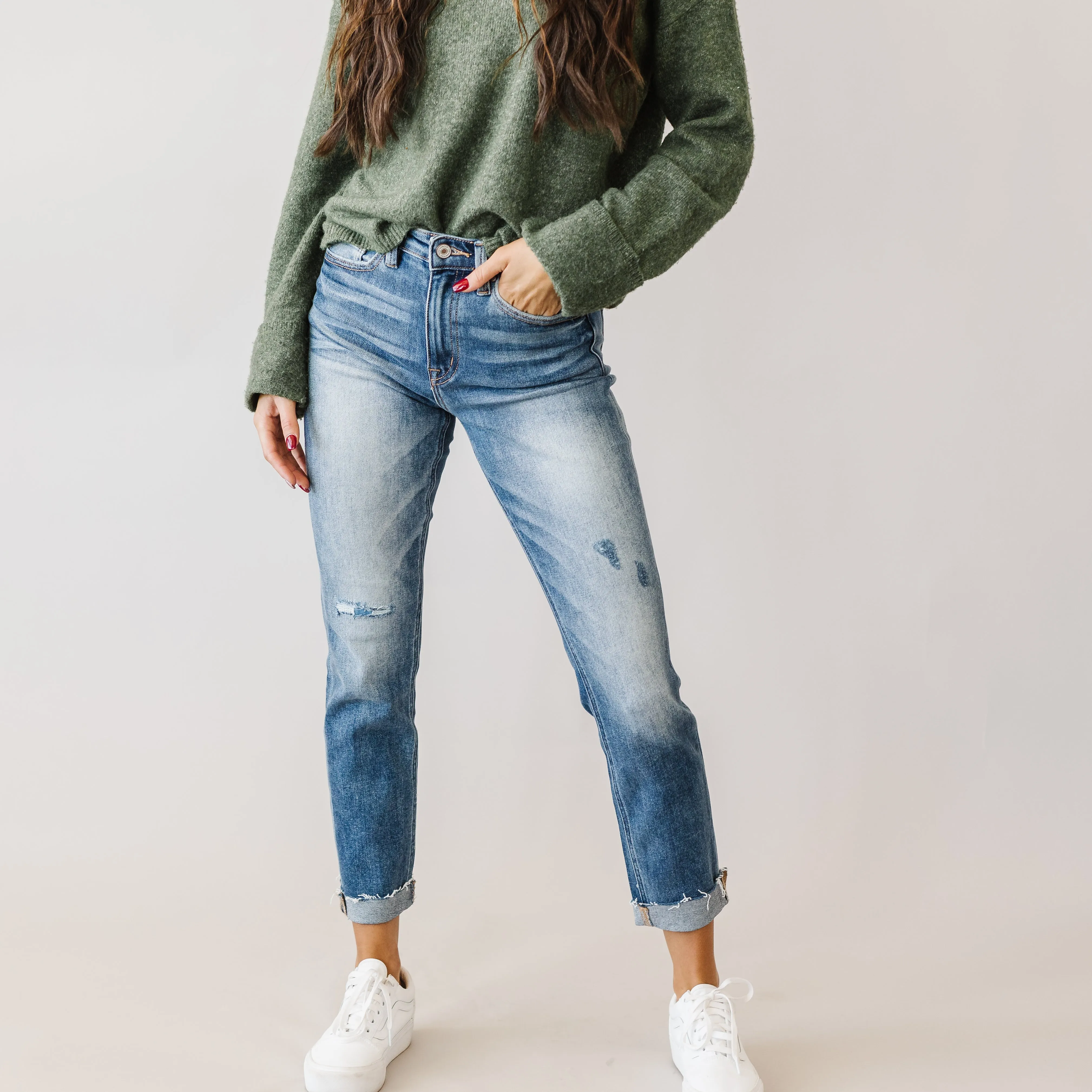 Unite Us High Rise Kancan Slim Straight