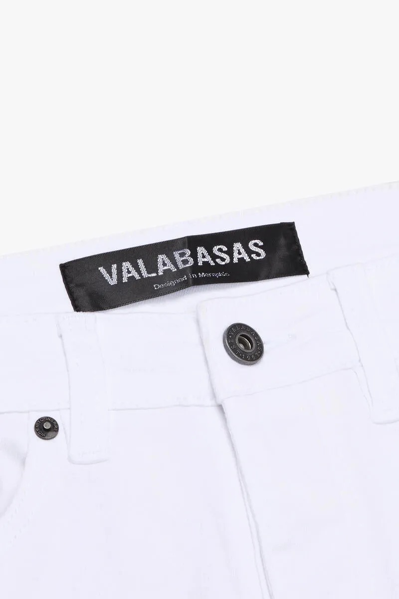 VALABASAS "MR. CLEAN 2.0" WHITE SKINNY JEAN