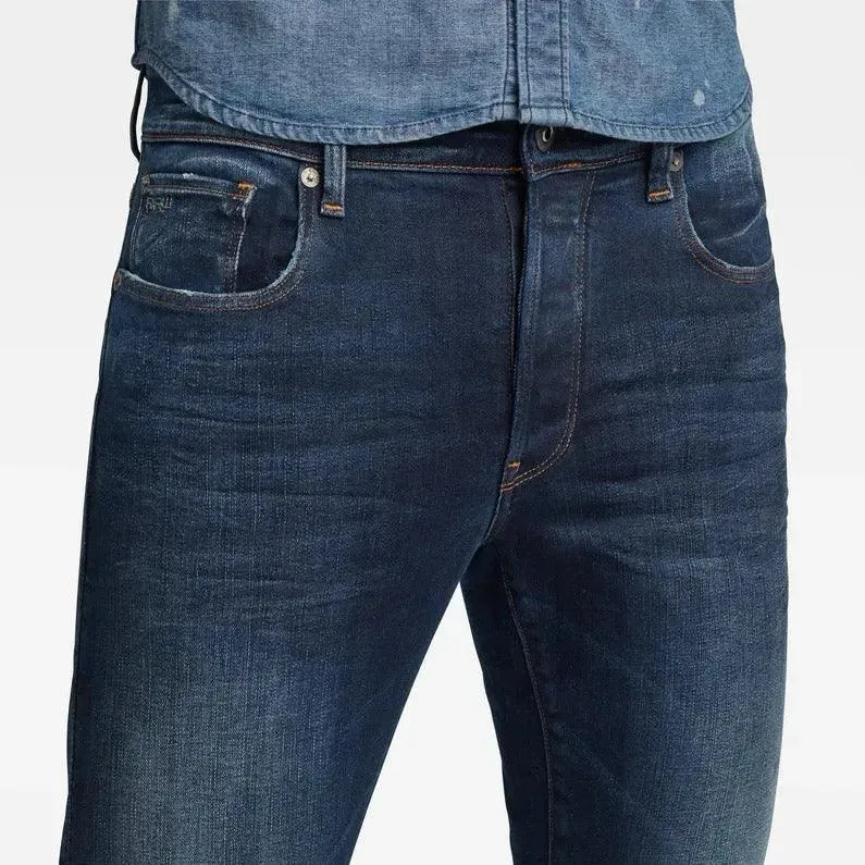Vaqueros 3301 Slim Worn In Dusk Blue