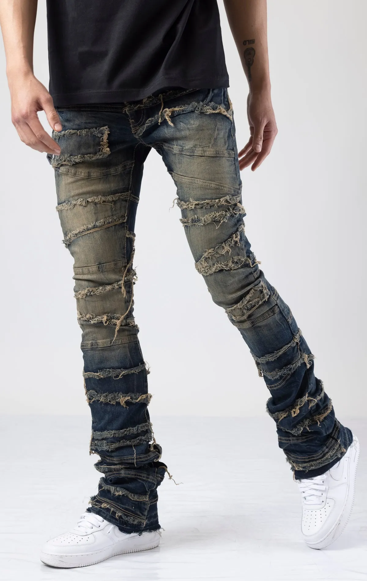 Vega Stacked Jeans