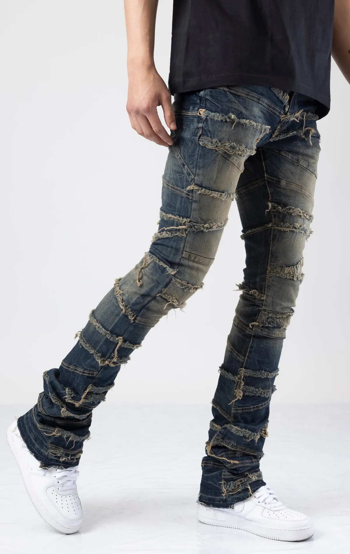 Vega Stacked Jeans