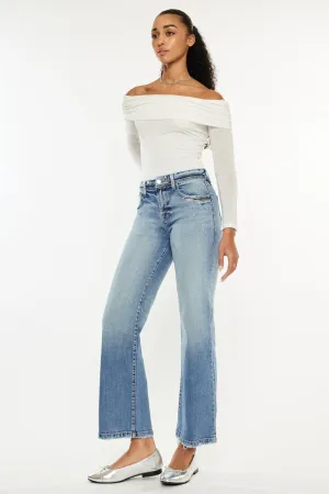 Veronica Premier High Rise Slim Wide Leg Jeans