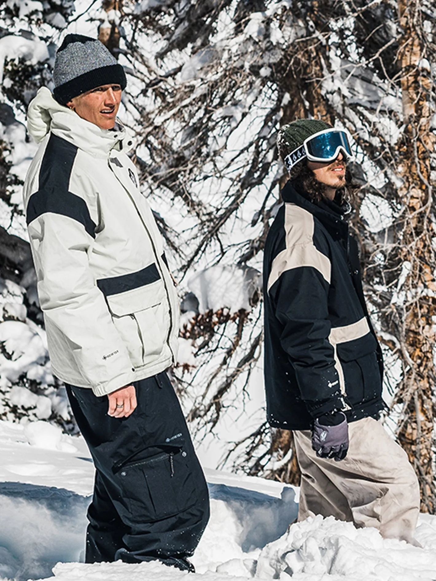 Veste de snow Melancon Gore-Tex - Off White (Unisexe)