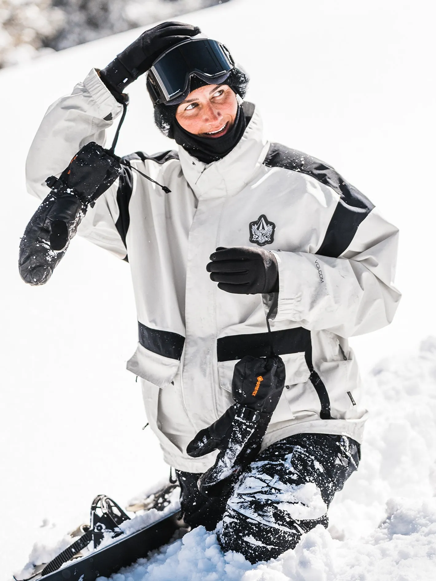Veste de snow Melancon Gore-Tex - Off White (Unisexe)
