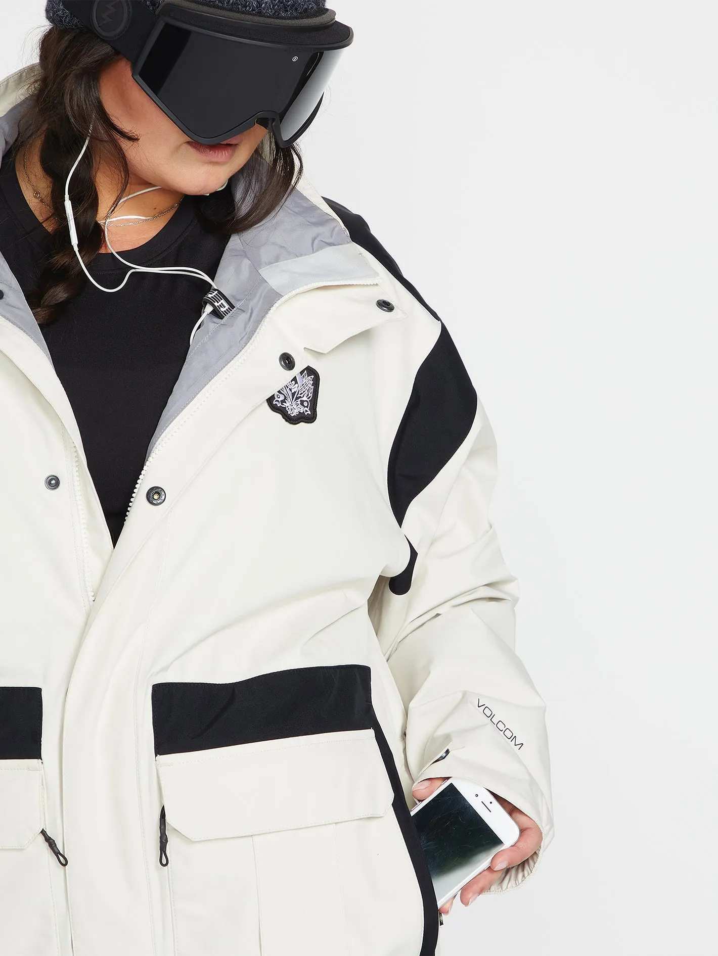 Veste de snow Melancon Gore-Tex - Off White (Unisexe)