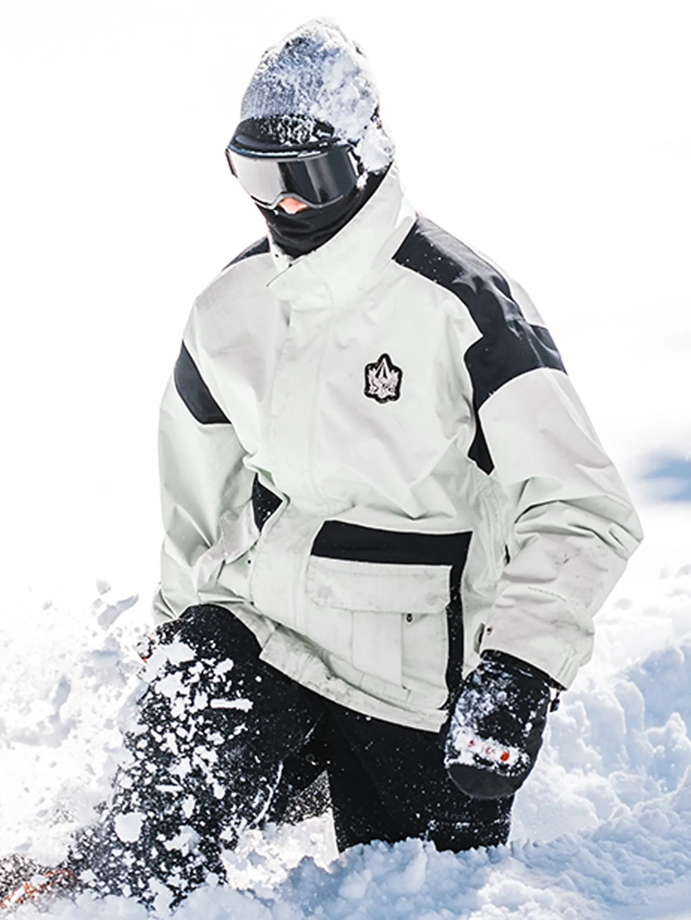 Veste de snow Melancon Gore-Tex - Off White (Unisexe)