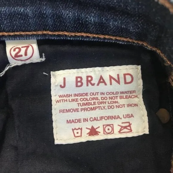 VGUC J. Brand Cigarette Leg Jeans | 34” Inseam