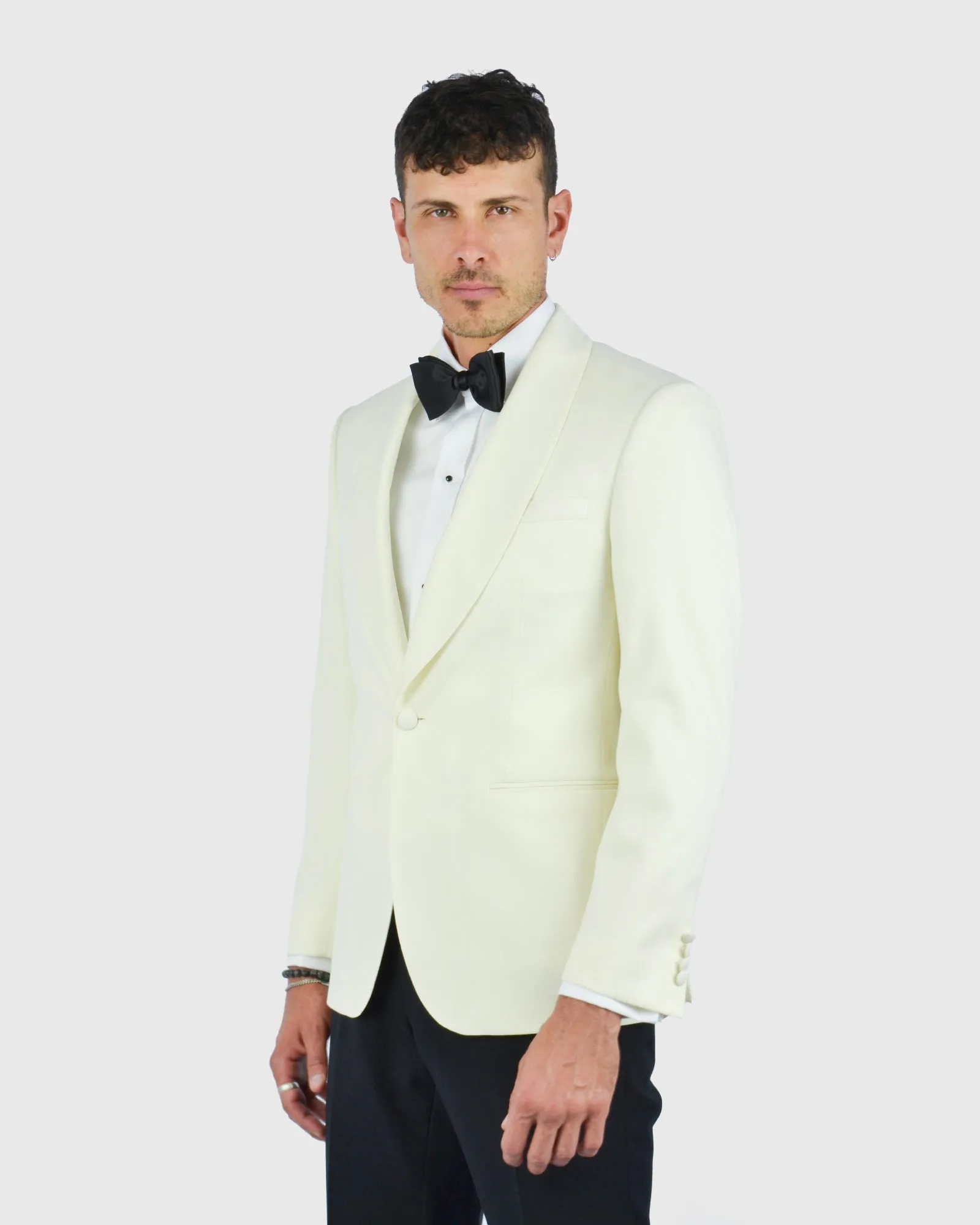 VINCENT & FRANKS VFFMM009 IVORY EVENING JACKET