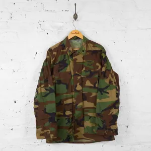 Vintage Army Jacket - Green - M