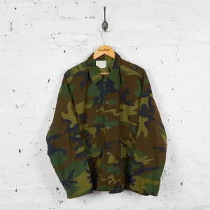 Vintage Camouflage Jacket - Green - XL