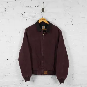 Vintage Carhartt Collared Jacket - Purple - M