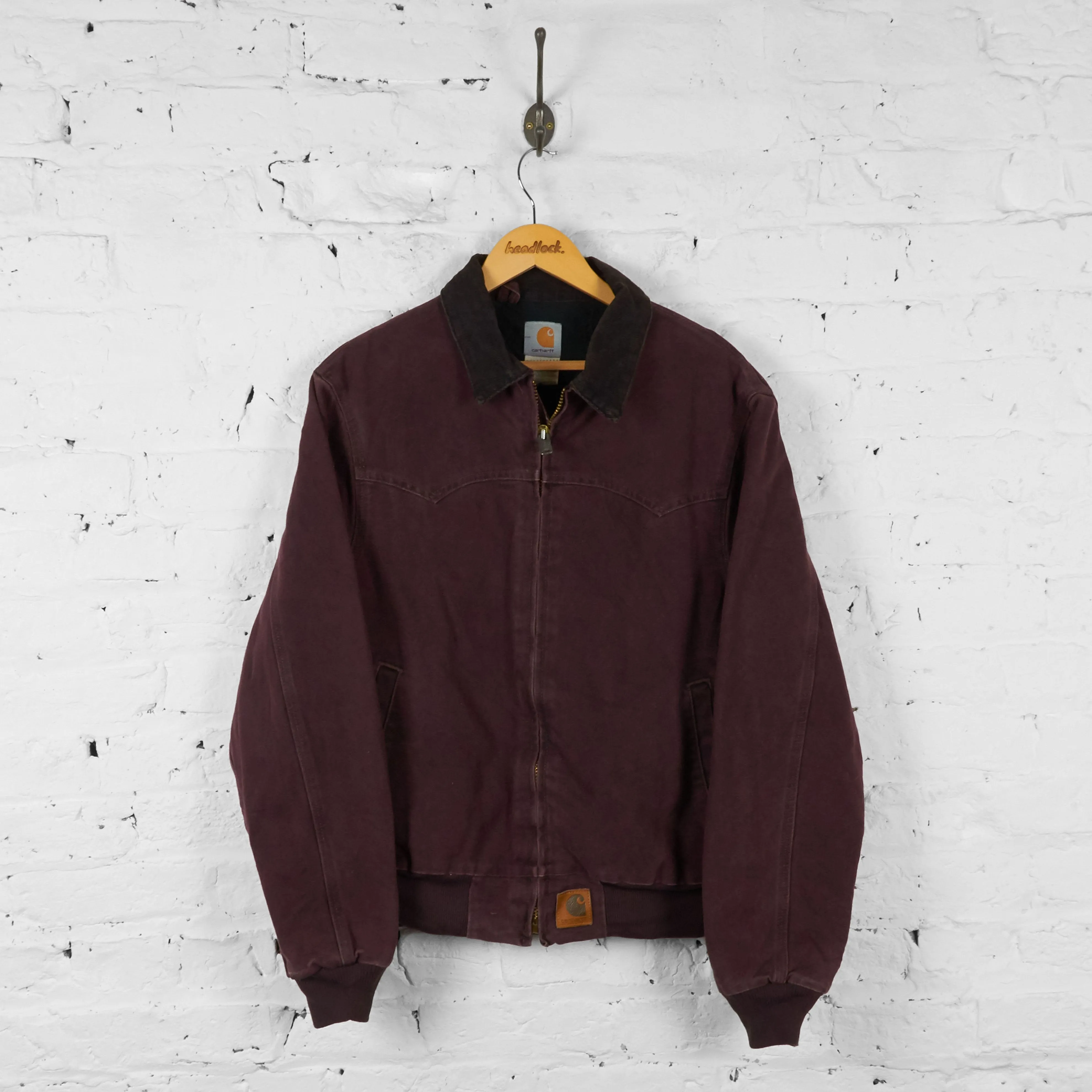 Vintage Carhartt Collared Jacket - Purple - M