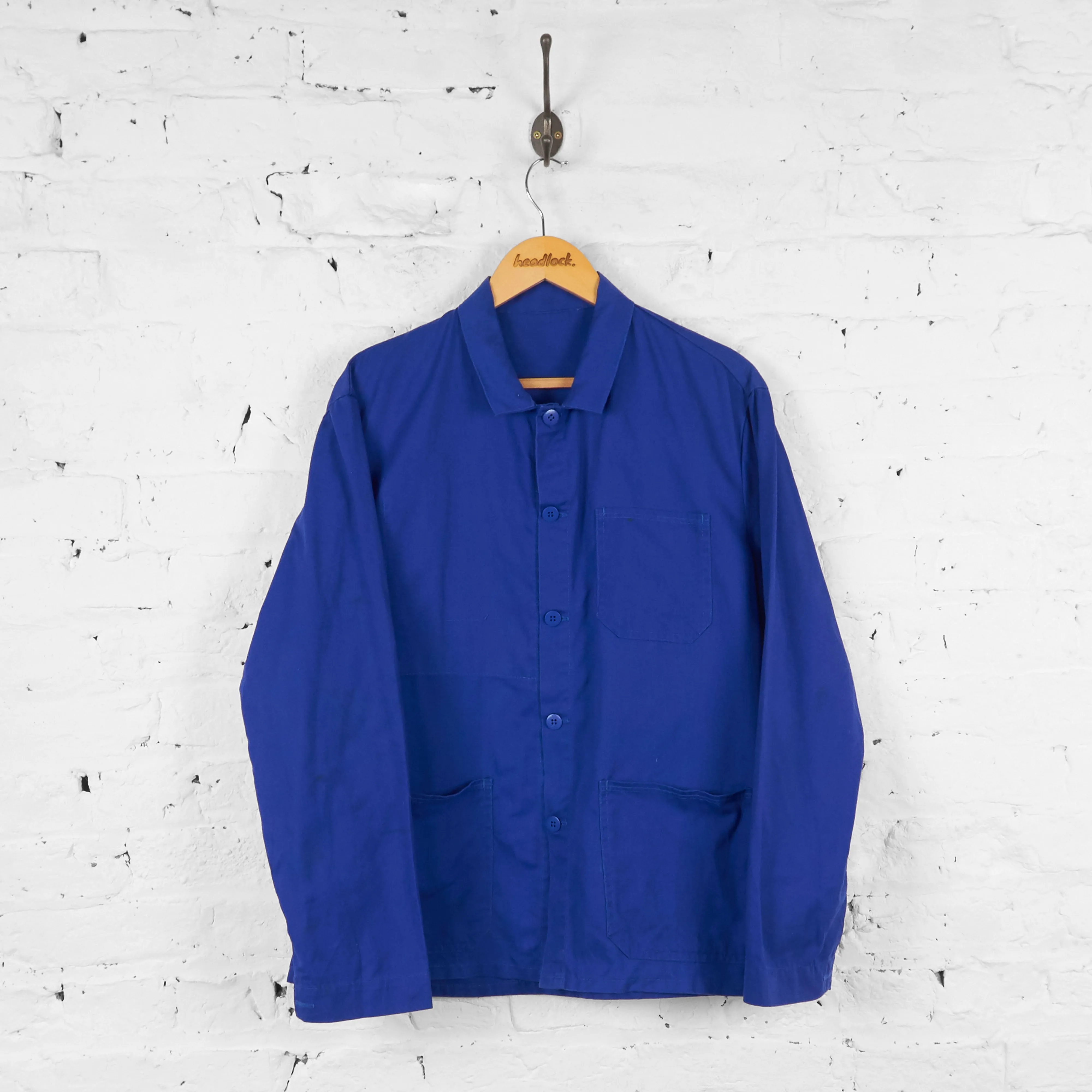 Vintage Chore Jacket - Blue - M