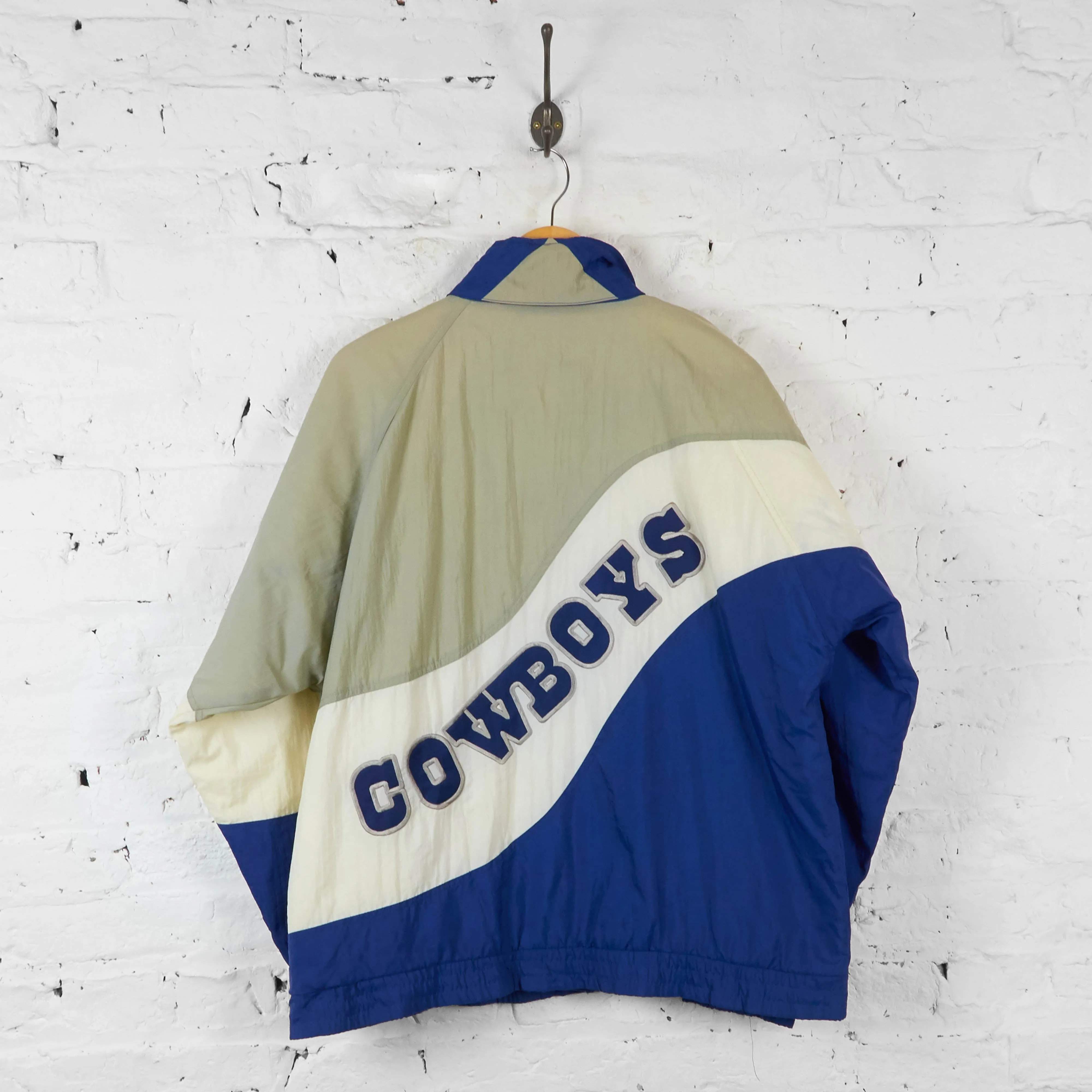 Vintage Dallas Cowboys Starter Jacket - Blue/Grey - M