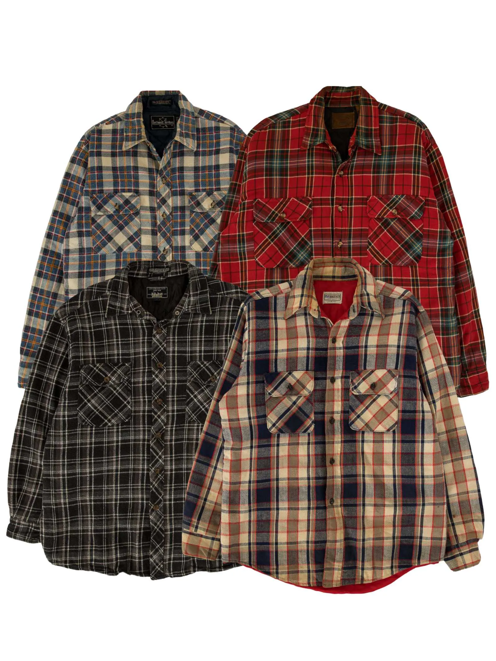 VINTAGE HEAVY FLANNEL JACKETS